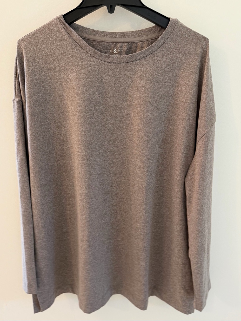 Lou & Grey Athleisure Set Brushed-Soft Heathered Taupe XL